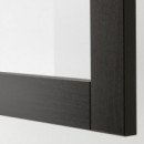 Sindvik Puerta Vidrio 60X38 Negro-marron/vidrio Transparente  IKEA