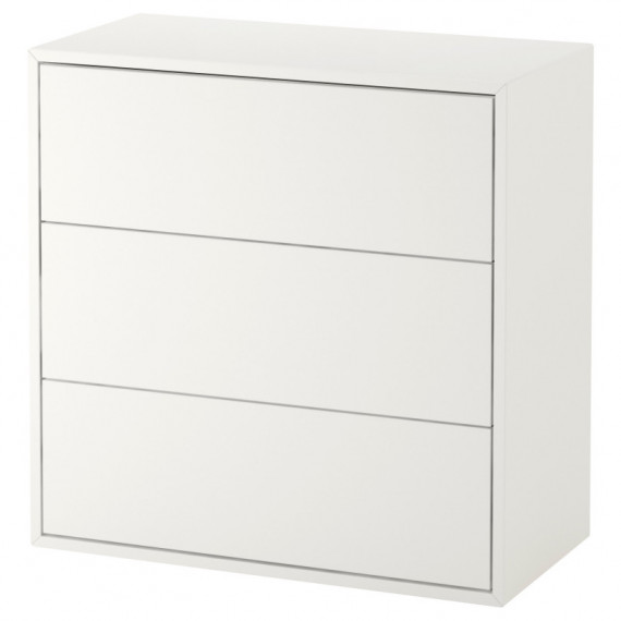 Eket ARMARIO/3 Cajones 70X35X70 Blanco  IKEA