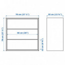 Eket ARMARIO/3 Cajones 70X35X70 Blanco  IKEA