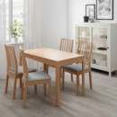 Ekedalen Mesa Extensible 80/120X70 Roble  IKEA