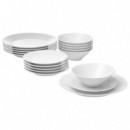 IKEA 365+ Vajilla 18 Piezas Blanco Eu