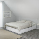 Nordli Cama/almacenaje 140X200 Blanco  IKEA