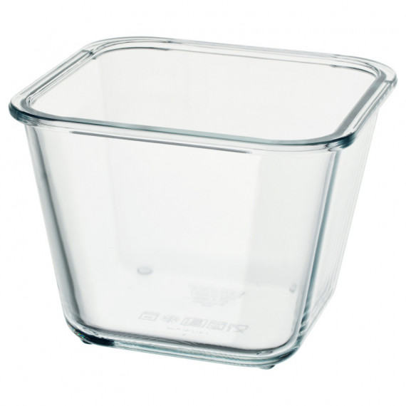 IKEA 365+ Recipiente 1.2L Cuadrado/vidri