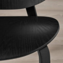 Froset Sillon Chapa Roble Tinte Negro  IKEA