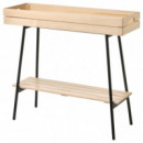 Vaniljstang Soporte Planta 67 Pino/negro  IKEA