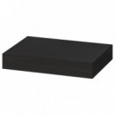 Lack Estante Pared 30X26 Negro-marron  IKEA