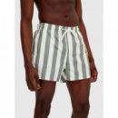 Bañadores Hombre Bañador SELECTED Dane Cloud Dancer Vetiver