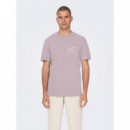 ONLY&SONS Camisetas Hombre Camiseta Only & Sons Pink Panther Nirvana