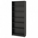 Billy Libreria 80X28X202 Negro-marron  IKEA