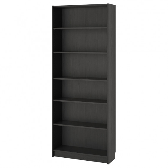Billy Libreria 80X28X202 Negro-marron  IKEA