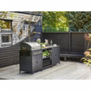 Grillskar Puertas 86X61 Negro/inox  IKEA