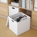 Tjena Caja/tapa 32X35X32 Blanco  IKEA