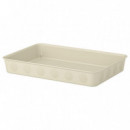 Nojig Caja 25X35X5 Plastico/beige  IKEA