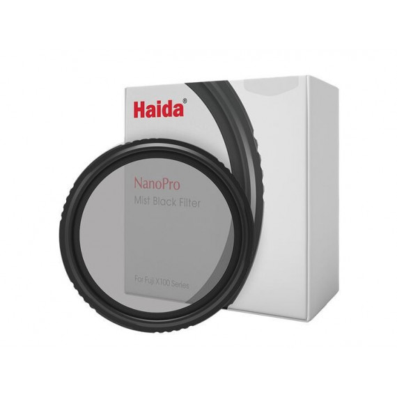 HAIDA Nanopro Mist Black Filter 1/4 para Fuji X100 Series Negro