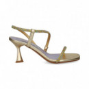 Tira Empeine Strass Platino  ALBANO