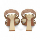 2 Tiras Trenzadas Strass Platino  ALBANO