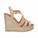 Sandalia ante Beige  LA SANTA