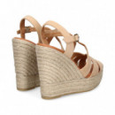 Sandalia ante Beige  LA SANTA