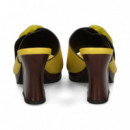 Pelle NOA HARMON à cadre jaune