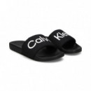 Pala Logo Neopreno Negro  CALVIN KLEIN