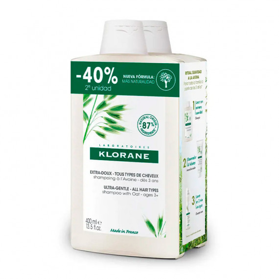 Duo Champú a la Avena  KLORANE
