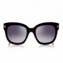 Beatrix FT0613 01C-SHINY Black/smoke Mirror  TOM FORD EYEWEAR