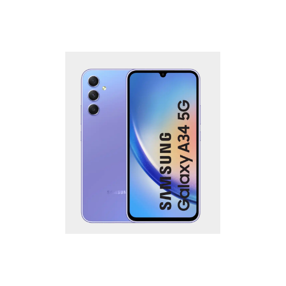 SAMSUNG Galaxy A34 5G 6GB/128GB Violeta (versión Europea)