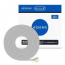 AISENS Bobina de Cable  RJ45 Utp AWG23  Cca (aleacion) A135-0660 Cat. 6/ 100M/  Gris