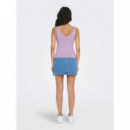 Top de Punto sin Mangas Lina de ONLY