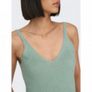 Top de Punto sin Mangas Lina de ONLY