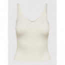 Top de Punto sin Mangas Lina de ONLY