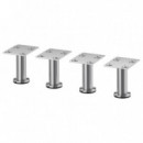 Capita Patas Acero/inox 4UDS Alt 8CM  IKEA