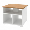 Skruvby Mesa Centro 60X60 Blanco  IKEA