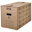 Dundergubbe Caja Mudanza 80L 64X34X40 Marron  IKEA