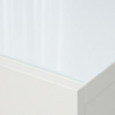 Besta Panel Superior 180X40 Vidrio Blanco  IKEA