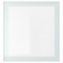 Glassvik Puerta Vidrio 60X64 Blanco/vidrio Transparente  IKEA