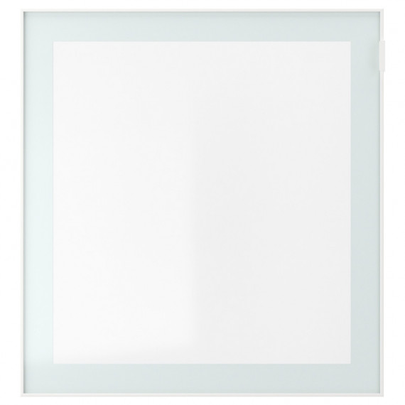 Glassvik Puerta Vidrio 60X64 Blanco/vidrio Transparente  IKEA