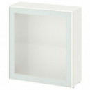 Glassvik Puerta Vidrio 60X64 Blanco/vidrio Transparente  IKEA