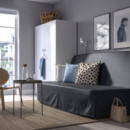 Nyhamn Cvr F SB3 Naggen Dark Grey  IKEA