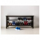 Tjusig Banco/zapatero 108X34X50 Negro  IKEA