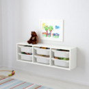 Trofast Almacenaje Pared 99X30CM Blanco  IKEA