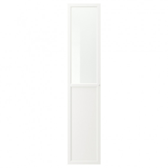 Oxberg Puerta Panel/vidrio 40X192 Blanco  IKEA