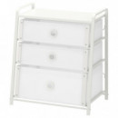 Lote Comoda 3 Cajones 55X62 Blanco  IKEA