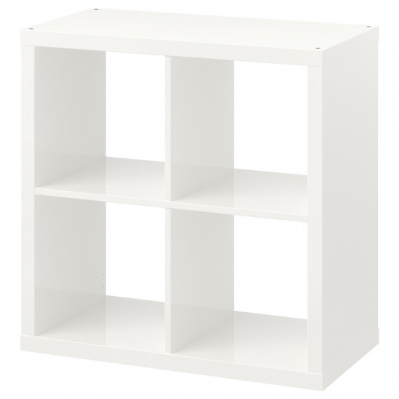 Kallax Estanteria 77X77 Blanco Alto Brillo  IKEA