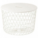 Kvistbro Mesa Almacenaje 61 Blanco  IKEA