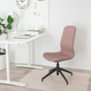 Langfjall Asiento Respaldo Alto Gunnared Marron-rosa  IKEA