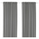 Hannalena Cortina 1PAR 145X300 Gris  IKEA