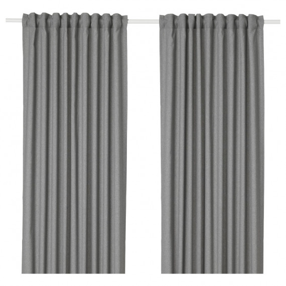 Hannalena Cortina 1PAR 145X300 Gris  IKEA