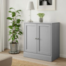 Havsta Armario/zocalo 81X47X89 Gris  IKEA