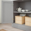 Havsta Armario/zocalo 81X47X89 Gris  IKEA